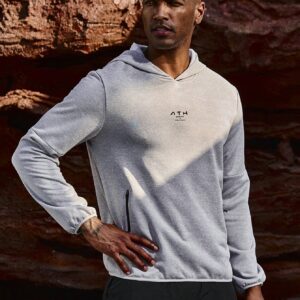 Boyfriend Style Men's Hooded Sweatshirt With Fashionable Text Pattern Print Hoodie Boyfriend Style Men Sweatshirt - Image 7