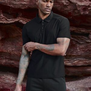 Boyfriend Style Men's Golf Polo Shirt With Raglan Sleeve - Image 4