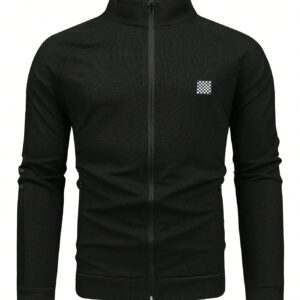 Men'S Raglan Sleeve Sports Jacket Workout Tops