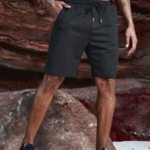 Men's Drawstring Waist Sports Shorts - Image 6