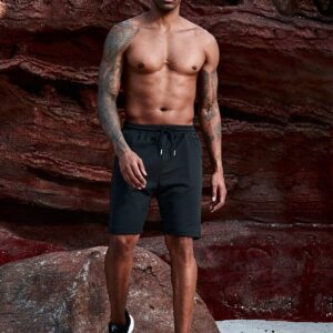 Men's Drawstring Waist Sports Shorts - Image 7
