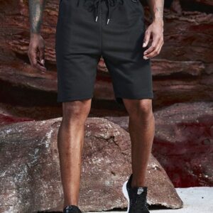 Men's Drawstring Waist Sports Shorts - Image 8