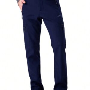 Boyfriend Style Men's Zipper Pockets Sport Pants