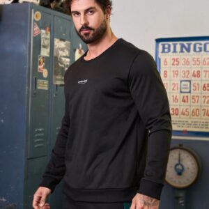 Boyfriend Style Men'S Letter Pattern Long Sleeve Sports Sweatshirt Boyfriend Style Men Sweatshirt Los Angeles Sweatshirtmoletom Corinthiansblack Men Sweatshirtsmen's Sweat Shirtsmen's Sweatshirts - Image 3