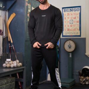 Boyfriend Style Men'S Letter Pattern Long Sleeve Sports Sweatshirt Boyfriend Style Men Sweatshirt Los Angeles Sweatshirtmoletom Corinthiansblack Men Sweatshirtsmen's Sweat Shirtsmen's Sweatshirts - Image 4