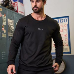 Boyfriend Style Men'S Letter Pattern Long Sleeve Sports Sweatshirt Boyfriend Style Men Sweatshirt Los Angeles Sweatshirtmoletom Corinthiansblack Men Sweatshirtsmen's Sweat Shirtsmen's Sweatshirts - Image 6