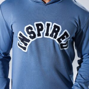 Men's Letter Print Hooded Sports Sweatshirt Hoodie Men Sweatshirt - Image 6