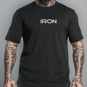Men's Letter Printed Athletic T-Shirt Workout Tops
