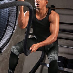 Boyfriend Style Men's Summer Solid Color Sports Tank Top, Workout Top