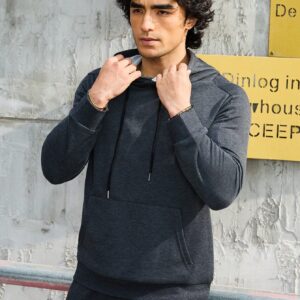 Boyfriend Style Men's Solid Color Athletic Suit Workout Set - Image 5