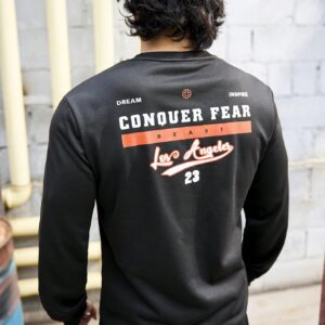 Men's Letter Printed Sports Style Sweatshirt Men Sweatshirt