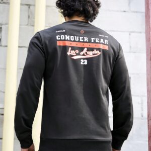 Men's Letter Printed Sports Style Sweatshirt Men Sweatshirt - Image 5
