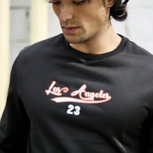 Men's Letter Printed Sports Style Sweatshirt Men Sweatshirt - Image 6