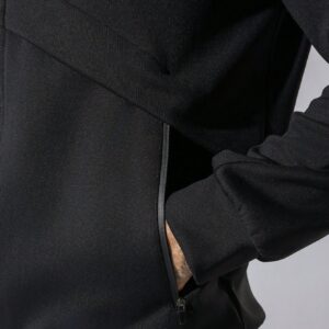 Men's Letter Printed Hooded Sports Jacket Workout Tops - Image 5