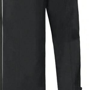Boyfriend Style Men's Zipper-Up Long Sleeve Athletic Jacket Workout Tops - Image 3