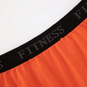 Men's Color Block Drawstring Sports Shorts Jogger Shorts 2-Piece Set - Image 5