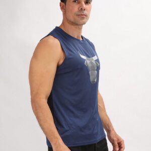Boyfriend Style Men's Printed Casual Fashionable Sports Tank Top - Image 5