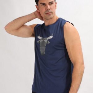 Boyfriend Style Men's Printed Casual Fashionable Sports Tank Top - Image 6