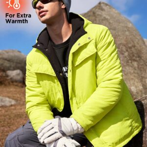 Men's Solid Color Hooded Pocketed Sports Coat