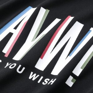 Men's Letter Printed Hooded Sports Sweatshirt Hoodie Men Sweatshirt - Image 4
