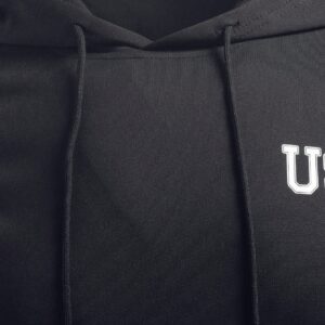 Men's Letter Print Raglan Sleeve Hoodie And Shorts Set, Athletic Suit, Tracksuit - Image 3