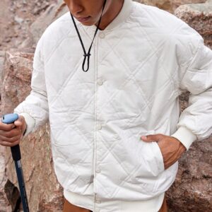 Women's Baseball Collar Long Sleeve Sports Coat - Image 4