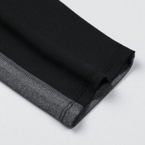 Boyfriend Style Men's Contrast Color Letter Jacquard Elastic Band Sport Leggings 3-Piece Set - Image 5