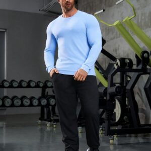 Boyfriend Style Men's Solid Color Embroidered Sportswear Sweatshirt Boyfriend Style Men Sweatshirt - Image 3