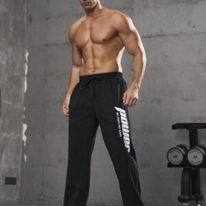 Men's Letter Printed Sports Pants - Image 4