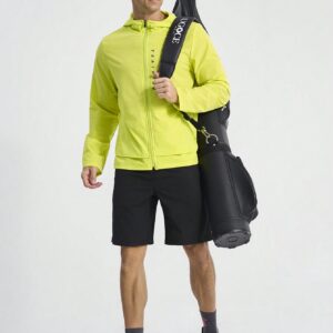Boyfriend Style Men's Solid Color Casual Hooded Sports Jacket Workout Tops - Image 4