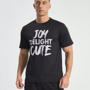 Boyfriend Style Men's Summer Casual Breathable Short Sleeve Sports T-Shirt