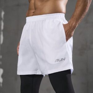 Boyfriend Style Men's Letter Print Drawstring Sports Pants With Pockets - Image 4