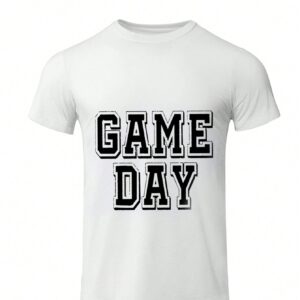 Boyfriend Style Men Summer Printed Round Neck Short Sleeve Casual Sports T-Shirt Playera Gym Hombrewhite Graphic Tee Menplayera Gymgraphic Tees Men Cottonmen White T Shirt