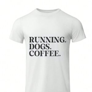 Boyfriend Style Men Round Neck Short Sleeve Sport T-Shirt With Letter Print