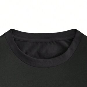Boyfriend Style Men Round Neck Letter Print Short Sleeve Sports T-Shirt - Image 3