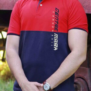Boyfriend Style Men Summer Casual Color Block Letter Printed Short Sleeve Sports Polo T-Shirt Workout Tops Golf Shirt - Image 5