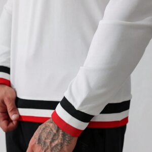 Boyfriend Style Men's Fashion Long Sleeve Printed Sports Sweatshirt Boyfriend Style Men Sweatshirt Tute Sportive Uomosportswear Menmens Long Sleeve Topsmen Long Sleeve Topmen White Long Sleeve - Image 5