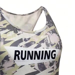 Boyfriend Style Men's Summer Letter Graphic Breathable Outdoor Sports Tank Top - Image 3