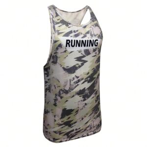 Boyfriend Style Men's Summer Letter Graphic Breathable Outdoor Sports Tank Top - Image 5