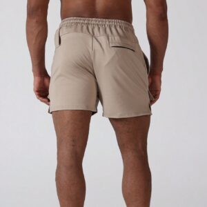 Boyfriend Style Men's Fashionable Summer Loose Fit Sport Shorts With Simplicity And False Pocket Design - Image 4