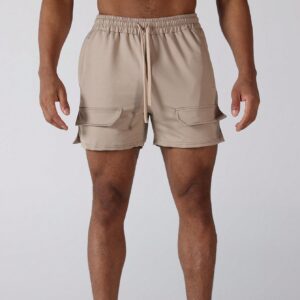 Boyfriend Style Men's Fashionable Summer Loose Fit Sport Shorts With Simplicity And False Pocket Design - Image 7