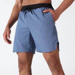 Boyfriend Style Men's Simple Solid Color Loose Sports Shorts Back To School