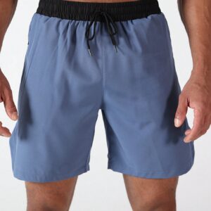 Boyfriend Style Men's Simple Solid Color Loose Sports Shorts Back To School - Image 6