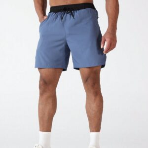 Boyfriend Style Men's Simple Solid Color Loose Sports Shorts Back To School - Image 8