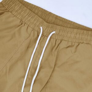 Boyfriend Style Men's Casual Slogan Printed Drawstring Waist Tooling Sports Pants - Image 3