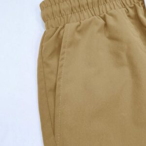 Boyfriend Style Men's Casual Slogan Printed Drawstring Waist Tooling Sports Pants - Image 7