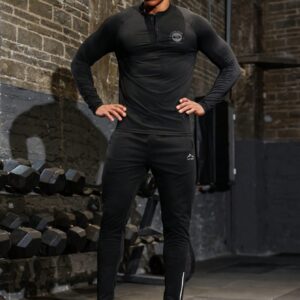 Boyfriend Style Men's Fashionable Slim Fit Long Sleeve Fitness Athletic T-Shirt - Image 6