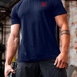 Boyfriend Style Men's Stylish Printed Short Sleeve Sports T-Shirt