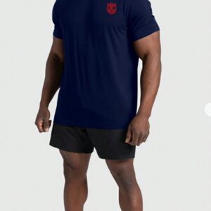 Boyfriend Style Men's Stylish Printed Short Sleeve Sports T-Shirt - Image 3