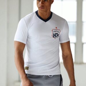 Boyfriend Style Men's Printed Summer Short Sleeve Sports T-Shirt & Tank Top Set - Image 5